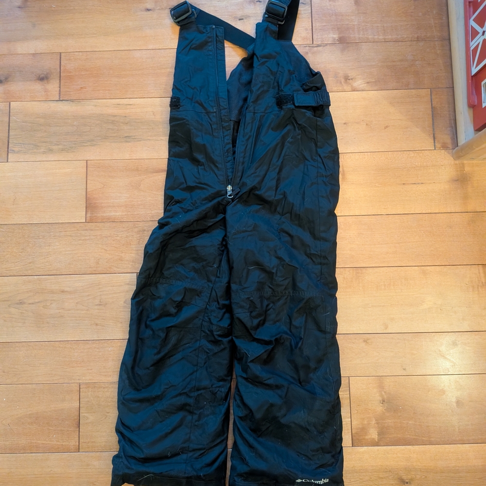 Columbia Black Snow Bib Overalls